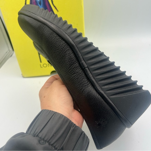 Fly London LENY258FLY-000 Womens Black Leather Slip On Wedge Size EU38 NEW w/Box - Picture 14 of 16